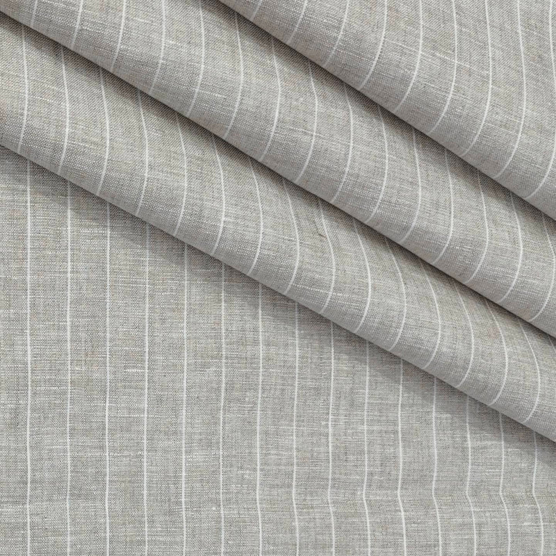 Shirt Fabric Donear 60Lea 100%Linen Broad Lining Colour Dusty Brown