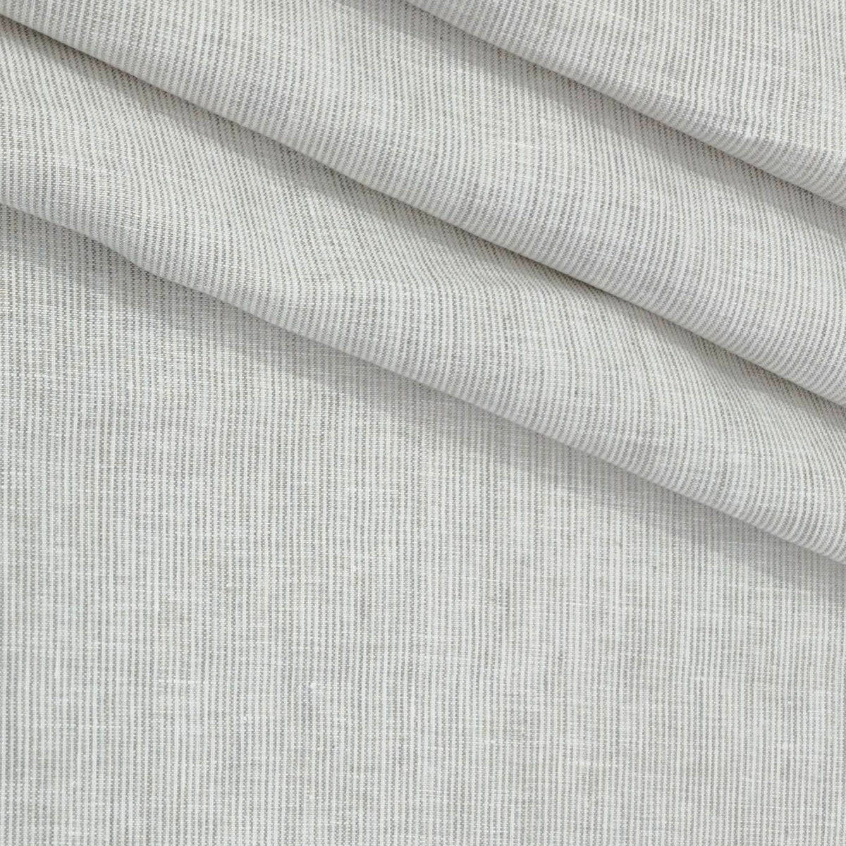 Shirt Fabric Donear 60Lea 100%Linen Pin Check Colour Dull Brown