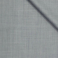 Trouser Fabric OCM Super 130s Wool Blended Slub Colour Light Grey