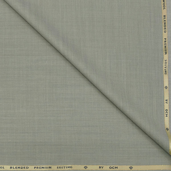 Trouser Fabric OCM Super 130s Wool Blended Slub Colour Light Brown