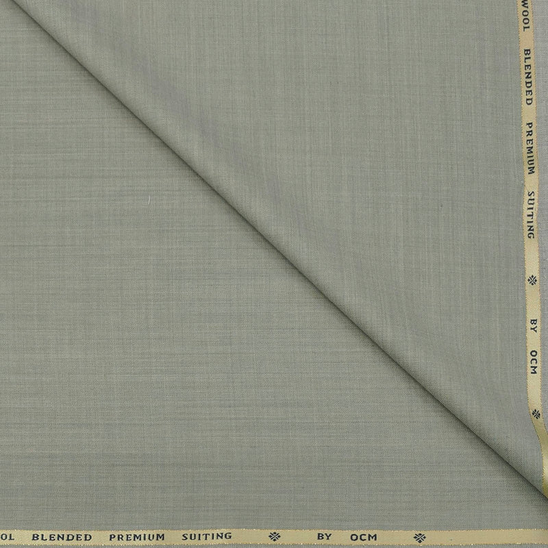 Trouser Fabric OCM Super 130s Wool Blended Slub Colour Light Brown