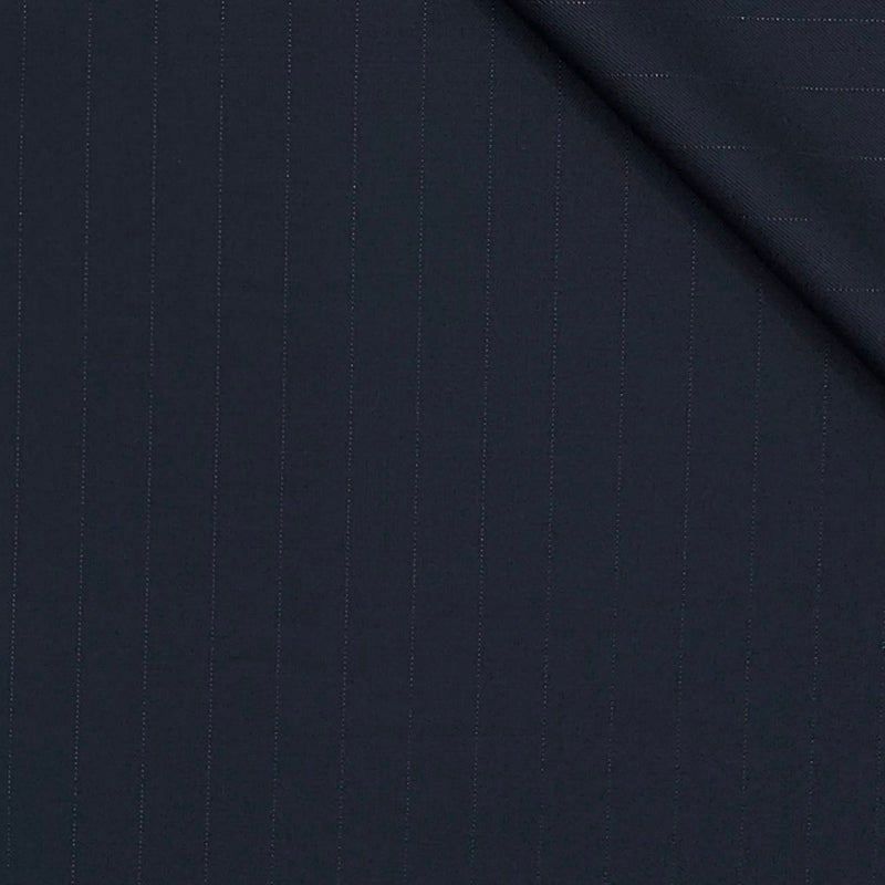 Trouser Fabric OCM Super 130s Wool Blended Broad Lining Colour Dark Blue