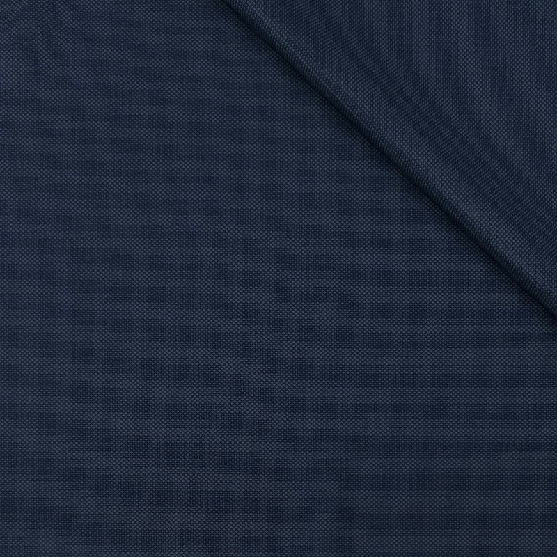 Trouser Fabric Canetti Italy Luxury 100s Wool Blended Dobby Colour Space Blue
