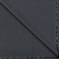 Trouser Fabric OCM Super 130s Wool Blended Worsted Colour Grey