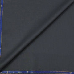 Trouser Fabric OCM Super 130s Wool Blended Plain Colour Old Grey