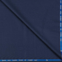 Trouser Fabric Canetti Italy Luxury 100s Wool Blended Dotted Colour Cobalt Blue