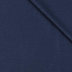 Trouser Fabric Canetti Italy Luxury 100s Wool Blended Dotted Colour Cobalt Blue