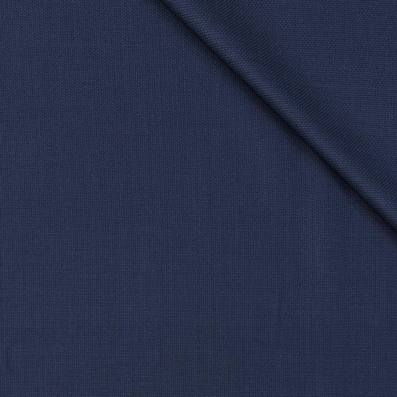 Trouser Fabric Canetti Italy Luxury 100s Wool Blended Dotted Colour Cobalt Blue