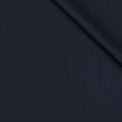 Trouser Fabric Canetti Italy Luxury 100s Wool Blended Plain Colour Dark Blue