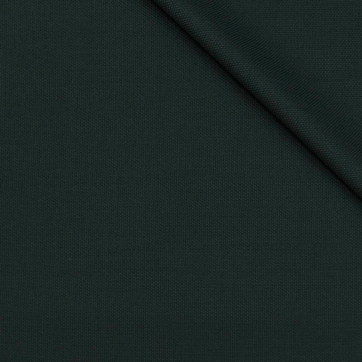 Trouser Fabric Canetti Italy Luxury 100s Wool Blended Dotted Colour Dark Pine Green