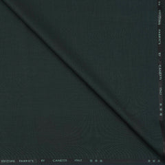 Trouser Fabric Canetti Italy Luxury TR Dotted Colour Dark Pine Green