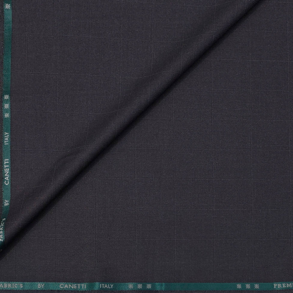 Trouser Fabric Canetti Italy Luxury TR Broad Check Colour Fade Wine