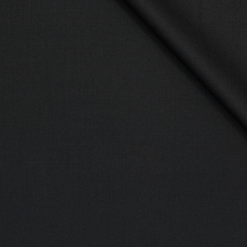 Trouser Fabric Canetti Italy Luxury Stretchable Poly Viscose Plain Colour Dark Taupe Brown