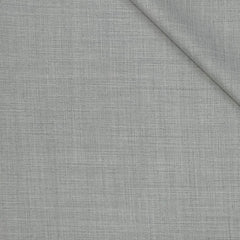 Trouser Fabric OCM Super 130s Wool Blended Dull Broad Lining Colour Silver Grey