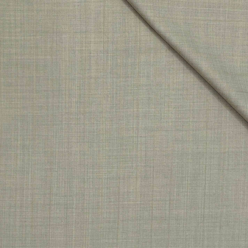 Trouser Fabric OCM Super 130s Wool Blended Dull Broad Lining Colour Ash Brown