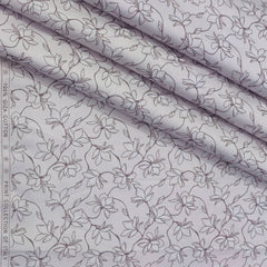 Shirt Fabric ManTire Giza Cotton Printed Colour Light Princess Purple