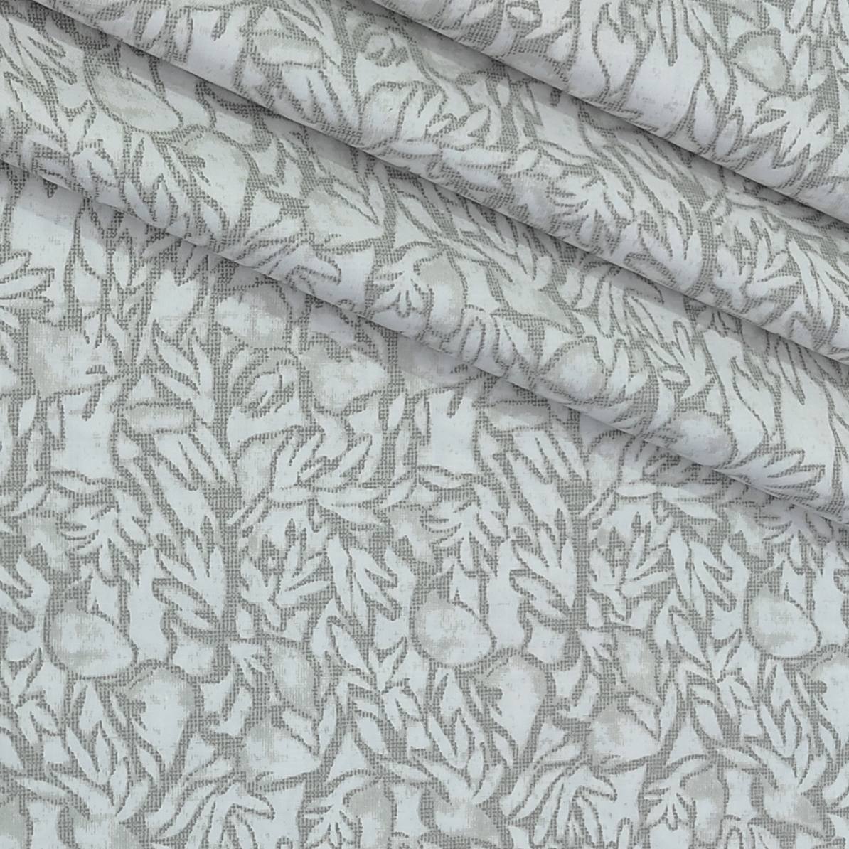 Shirt Fabric ManTire Giza Cotton Printed Colour Faded Green