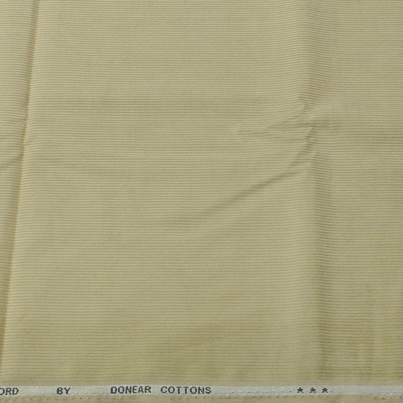 Corduroy Donear Pure Cotton stretchable Thick Trouser Fabric Pin Lining Colour Light Brown