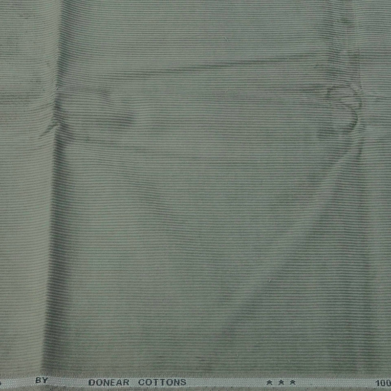 Corduroy Donear Pure Cotton stretchable Thick Trouser Fabric Pin Lining Colour Light Green