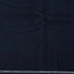 Corduroy Donear Pure Cotton stretchable Thick Trouser Fabric Pin Lining Colour Denim Blue