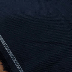 Corduroy Donear Pure Cotton stretchable Thick Trouser Fabric Pin Lining Colour Denim Blue