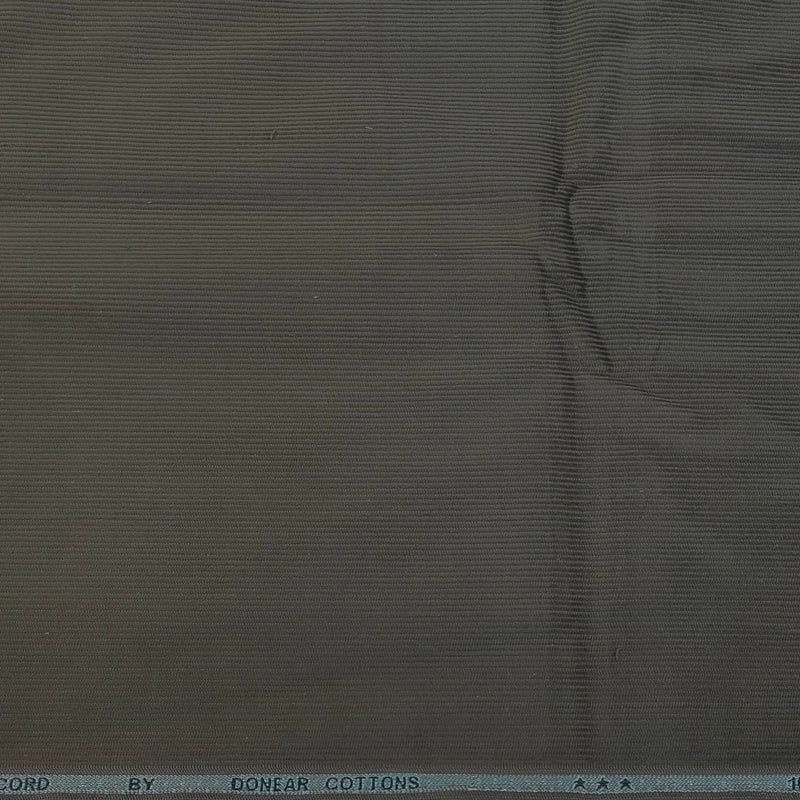 Corduroy Donear Pure Cotton stretchable Thick Trouser Fabric Pin Lining Colour Greenish Grey