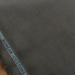 Corduroy Donear Pure Cotton stretchable Thick Trouser Fabric Pin Lining Colour Greenish Grey