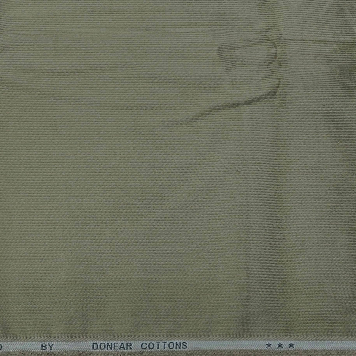 Corduroy Donear Pure Cotton stretchable Thick Trouser Fabric Pin Lining Colour Green