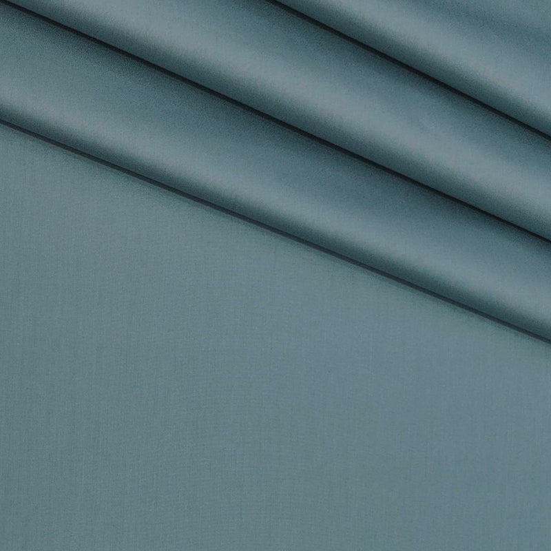 Shirt Fabric Raymond 70s Giza Cotton Plain Colour Iceberg Blue
