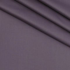 Shirt Fabric Raymond 70s Giza Cotton Plain Colour Light Purple