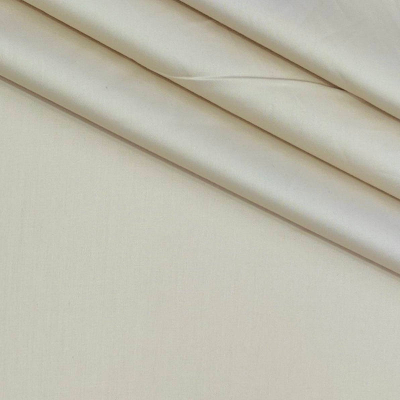 Shirt Fabric Raymond 70s Giza Cotton Plain Colour Latte Brown