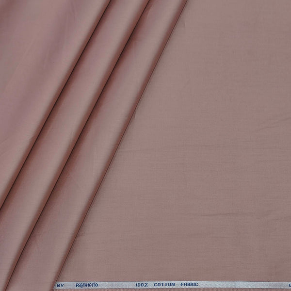 Shirt Fabric Raymond 70s Giza Cotton Plain Colour Orchid Pink