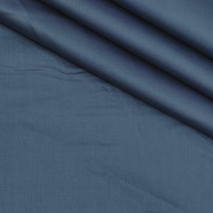 Shirt Fabric Raymond 70s Giza Cotton Plain Colour Space Blue