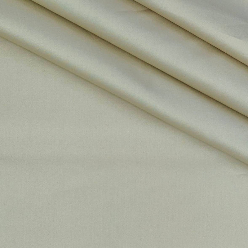 Shirt Fabric Soktas 80s Giza Cotton Plain Colour Latte Brown