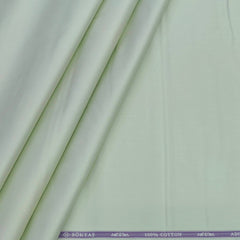 Shirt Fabric Soktas 80s Giza Cotton Plain Colour Nyanza Green