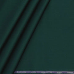 Shirt Fabric Soktas 80s Giza Cotton Plain Colour Bottle Green