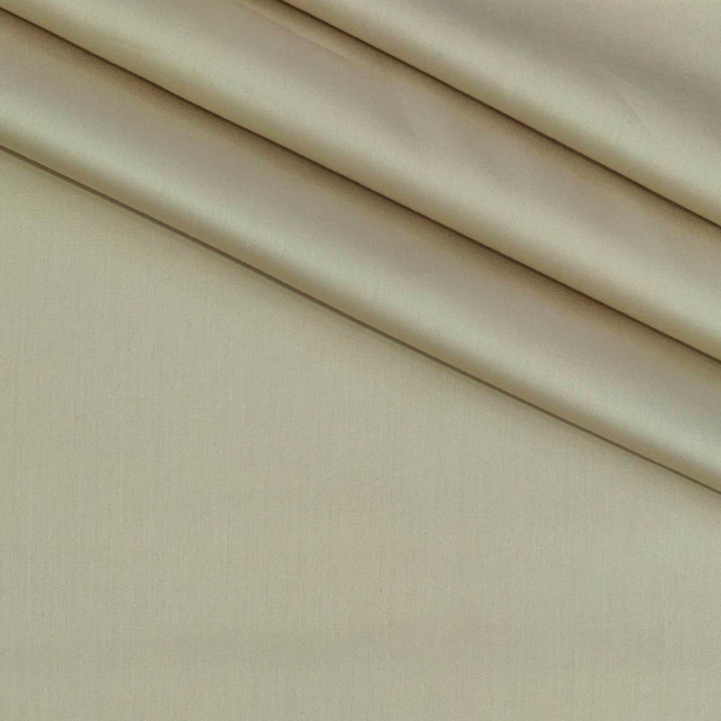 Shirt Fabric Soktas 80s Giza Cotton Plain Colour Brown