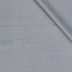 Trouser Fabric Canetti Italy Luxury 100s Wool Blended Mild Check Colour Grey N Blue