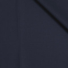 Trouser Fabric Canetti Italy Luxury 100s Wool Blended Dobby Colour Dark Blue