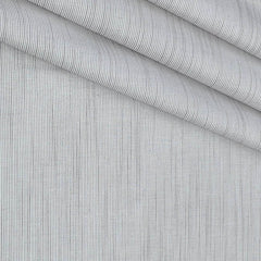 Shirt Fabric Arvind 100% Pure Cotton Pin Lining Colour Ant Brown