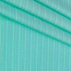 Shirt Fabric Arvind 100% Pure Cotton Lining Colour Pistachio Green