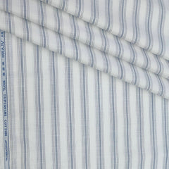 Shirt Fabric Arvind 100% Pure Cotton Broad Lining Colour Grey