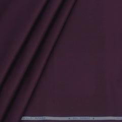 Shirt Fabric Arvind 60s Giza Cotton Plain Colour Dark Purple