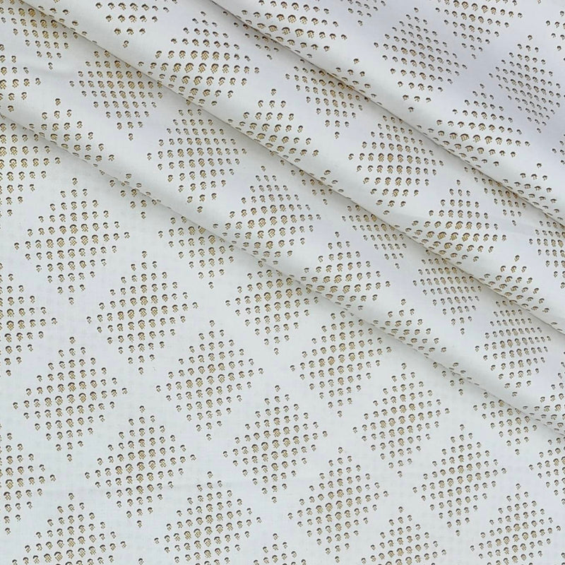 Shirt Fabric Raymond 100% Giza Cotton Digital Print Colour Brown
