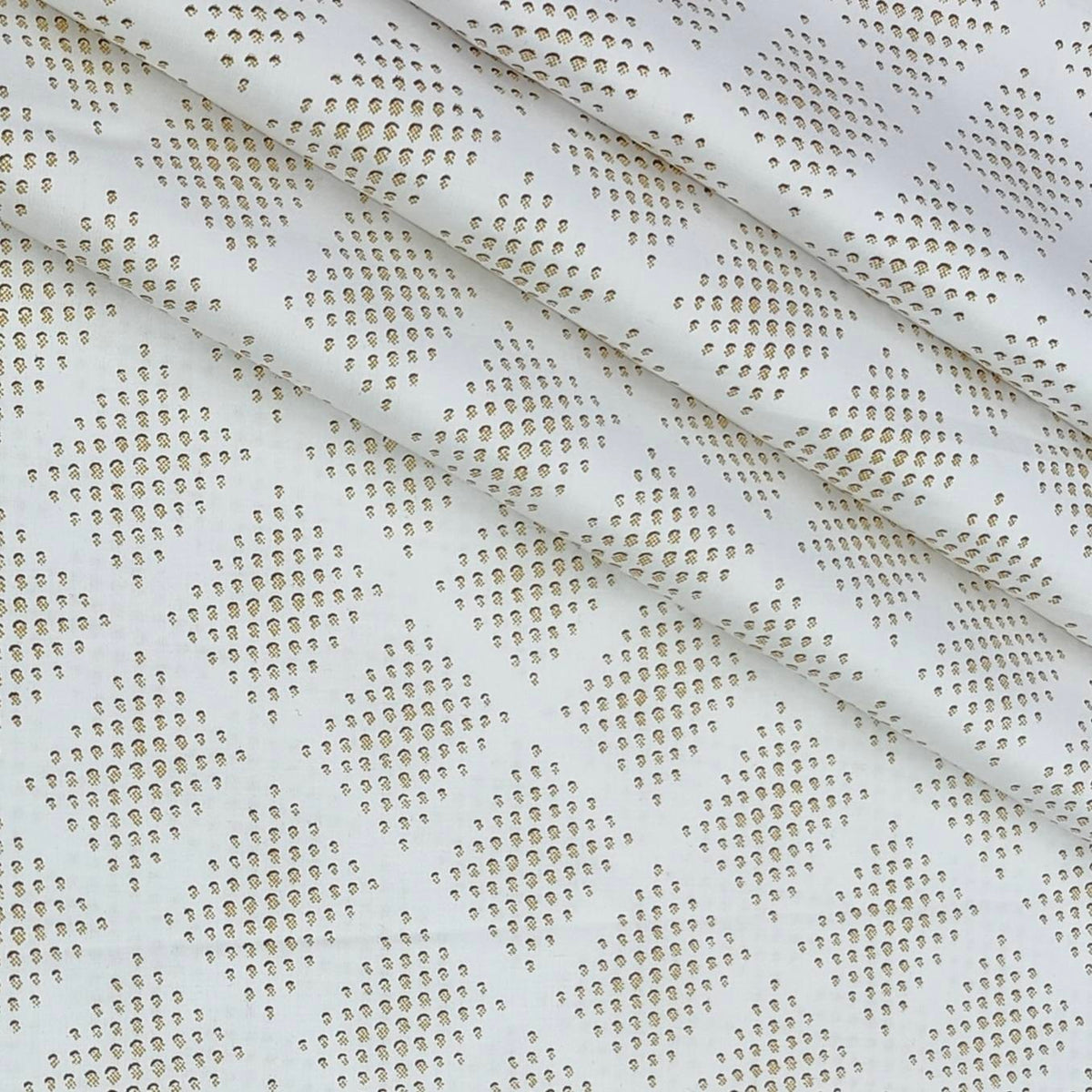 Shirt Fabric Raymond 100% Giza Cotton Digital Print Colour Brown