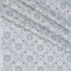 Shirt Fabric Raymond 60s Giza Cotton Print Colour Grey