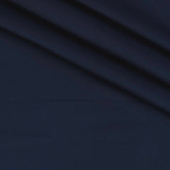 Shirt Fabric Arvind 60s Giza Cotton Plain Colour Dark Blue