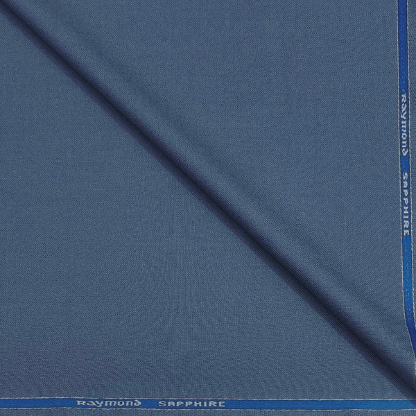 Raymond Sapphire Terry wool Matti Trouser Fabric Color Blue