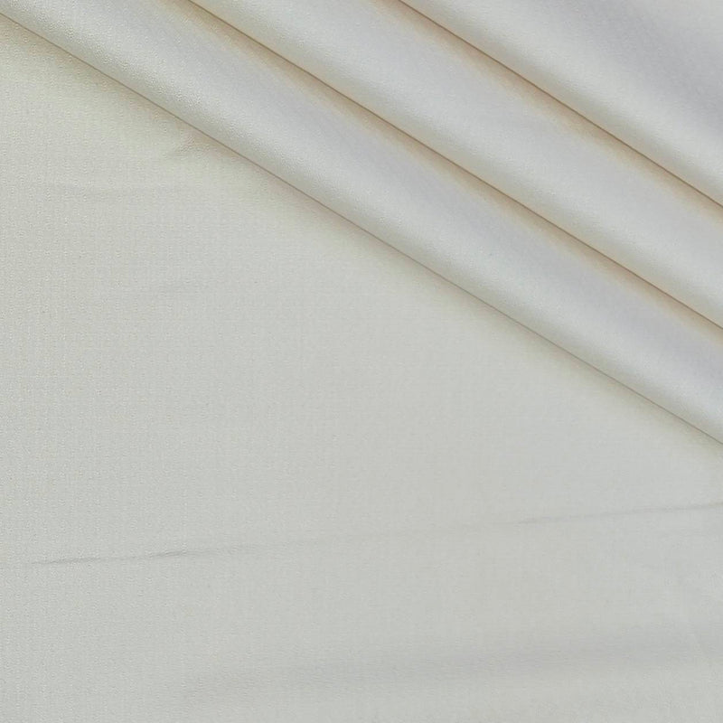 Shirt Fabric Raymond 100% Giza Cotton Jacquard Colour Cream