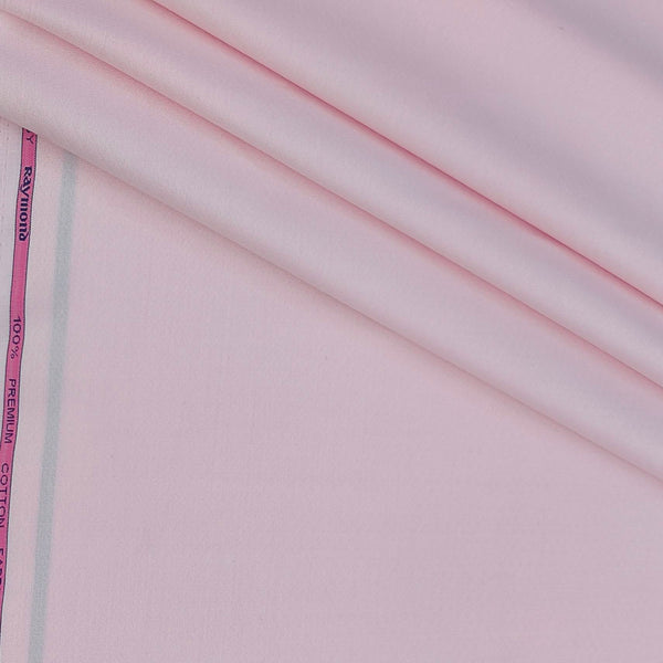 Shirt Fabric Raymond 100% Giza Cotton Jacquard Colour Pink